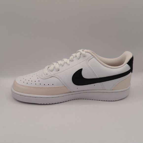 NEW Nike Court Vision Low Sneakers - White/Soft Pink Womens Size 9 US - Picture 5 of 8